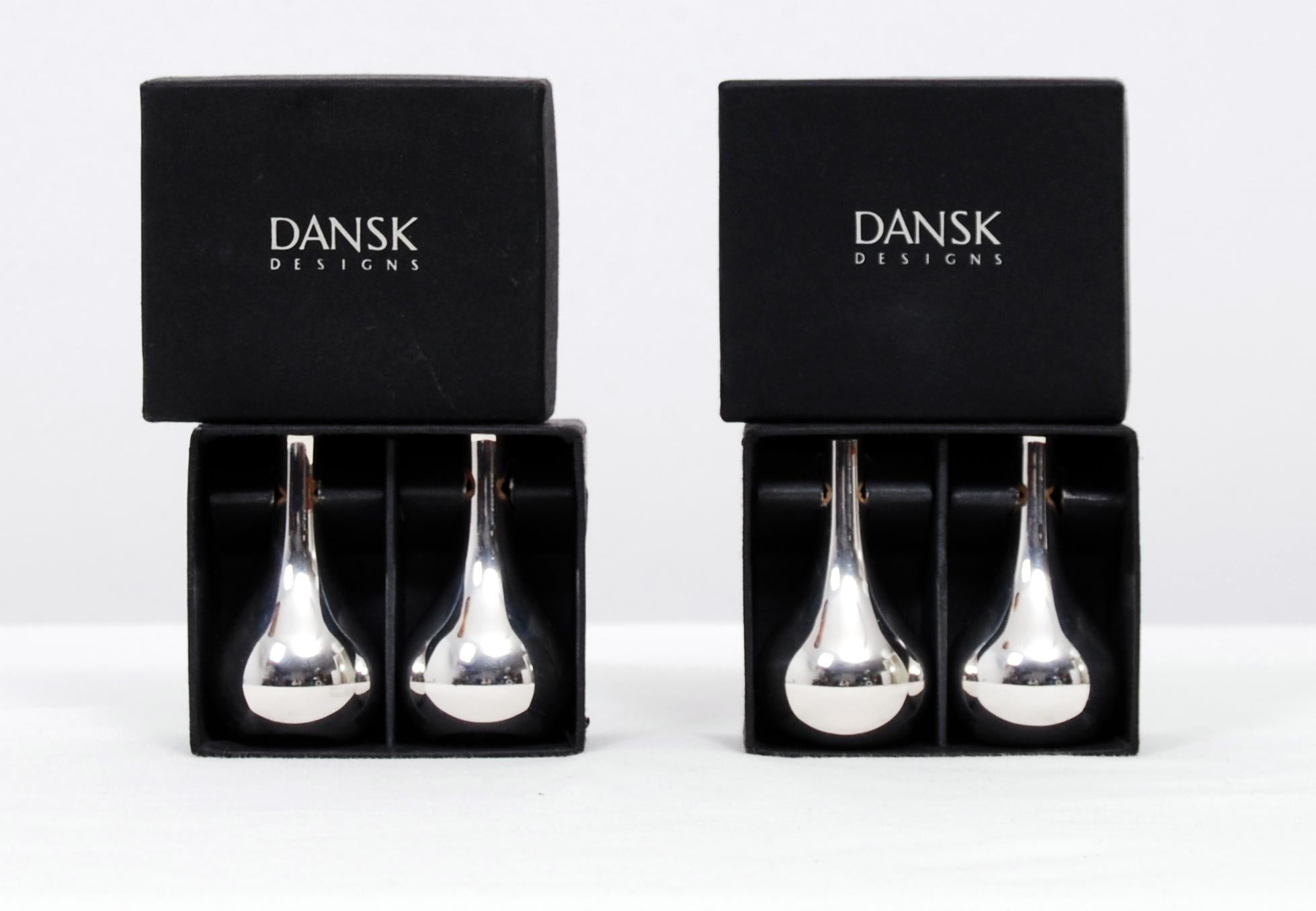 Scandinavian Modern Danish Candleholders by Jens Quistgaard, Set of Four