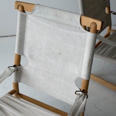 Danish Canvas Sling Safari Chairs