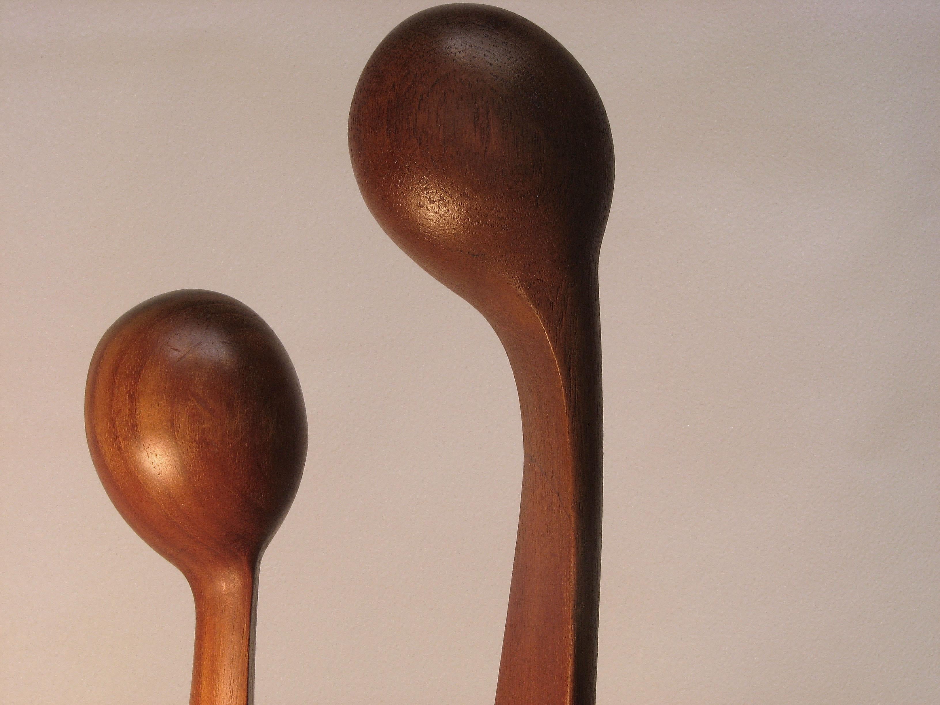 Danese Scultura danese in teak intagliato 