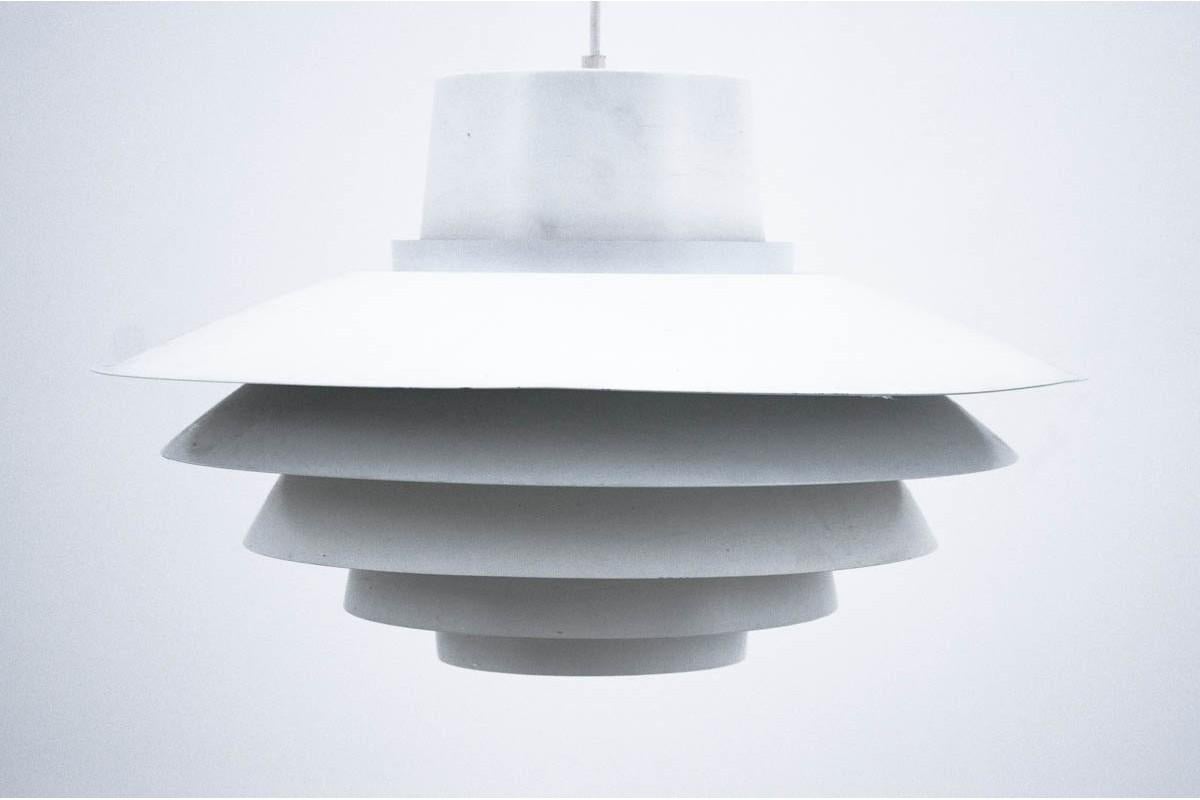 Danish Ceiling Lamp by Sven Middelboe, 1960s In Good Condition In Chorzów, PL