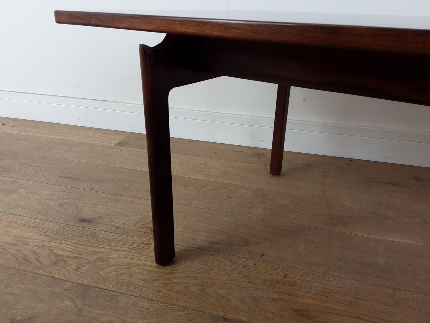 Danish Mid Century Rosewood Sofa Table For Sale 4