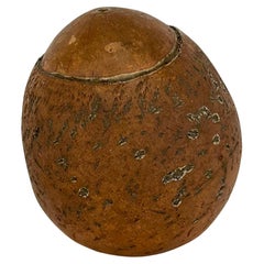 Danish Ceramic Coconut Sculpture