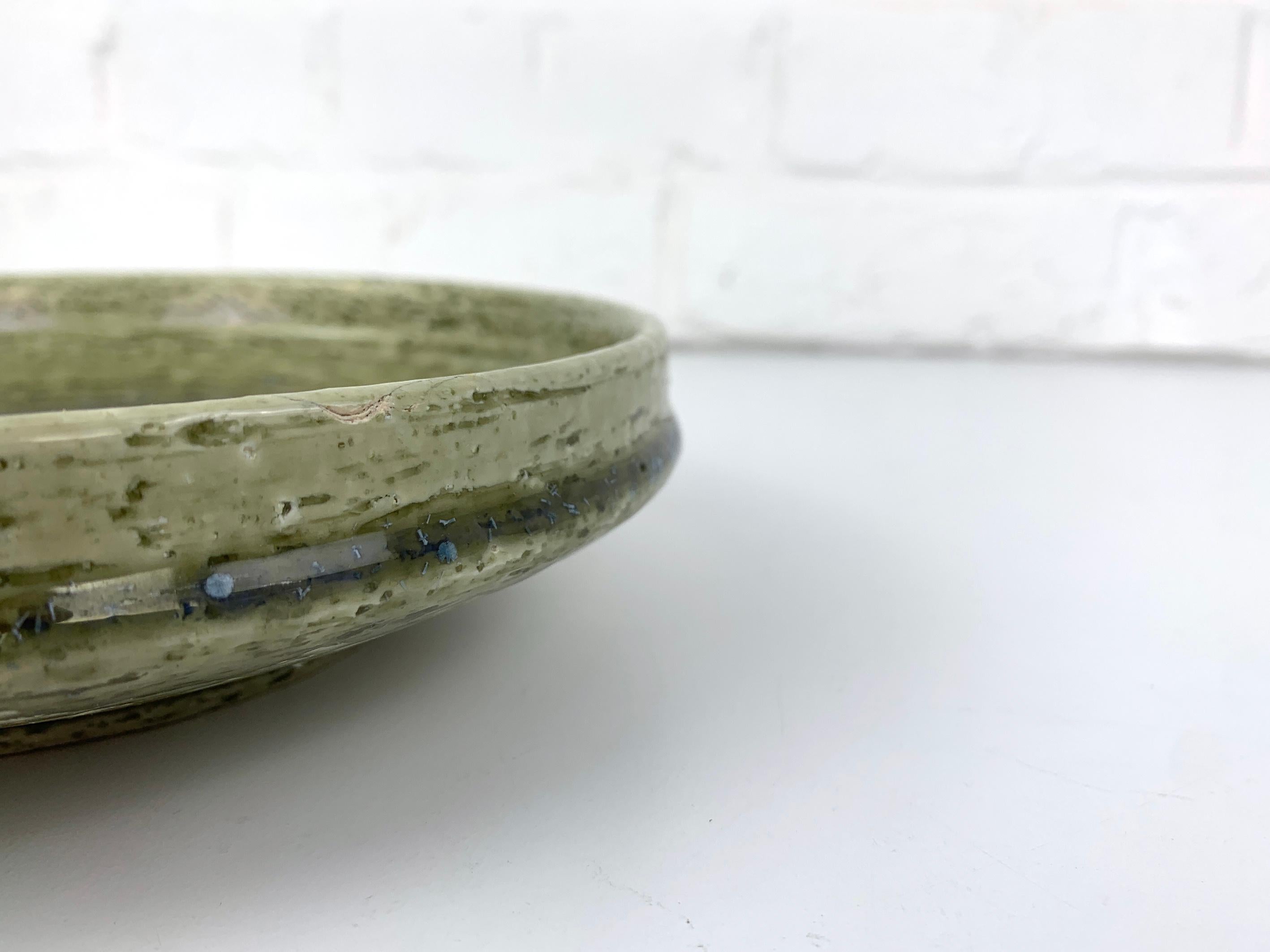 Danish Ceramic Dish Bowl Palshus Denmark Per & Annelise Linnemann-Schmidt For Sale 5
