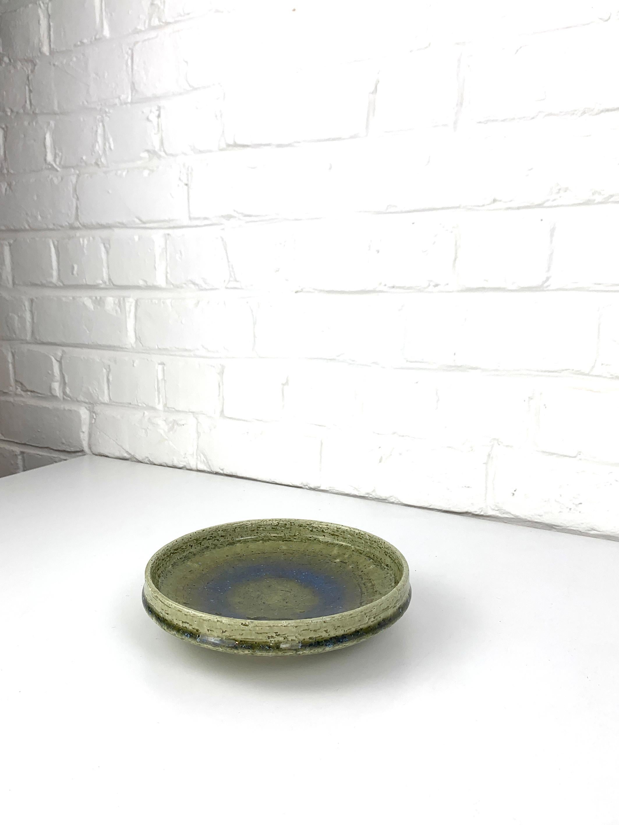 Danish Ceramic Dish Bowl Palshus Denmark Per & Annelise Linnemann-Schmidt For Sale 1