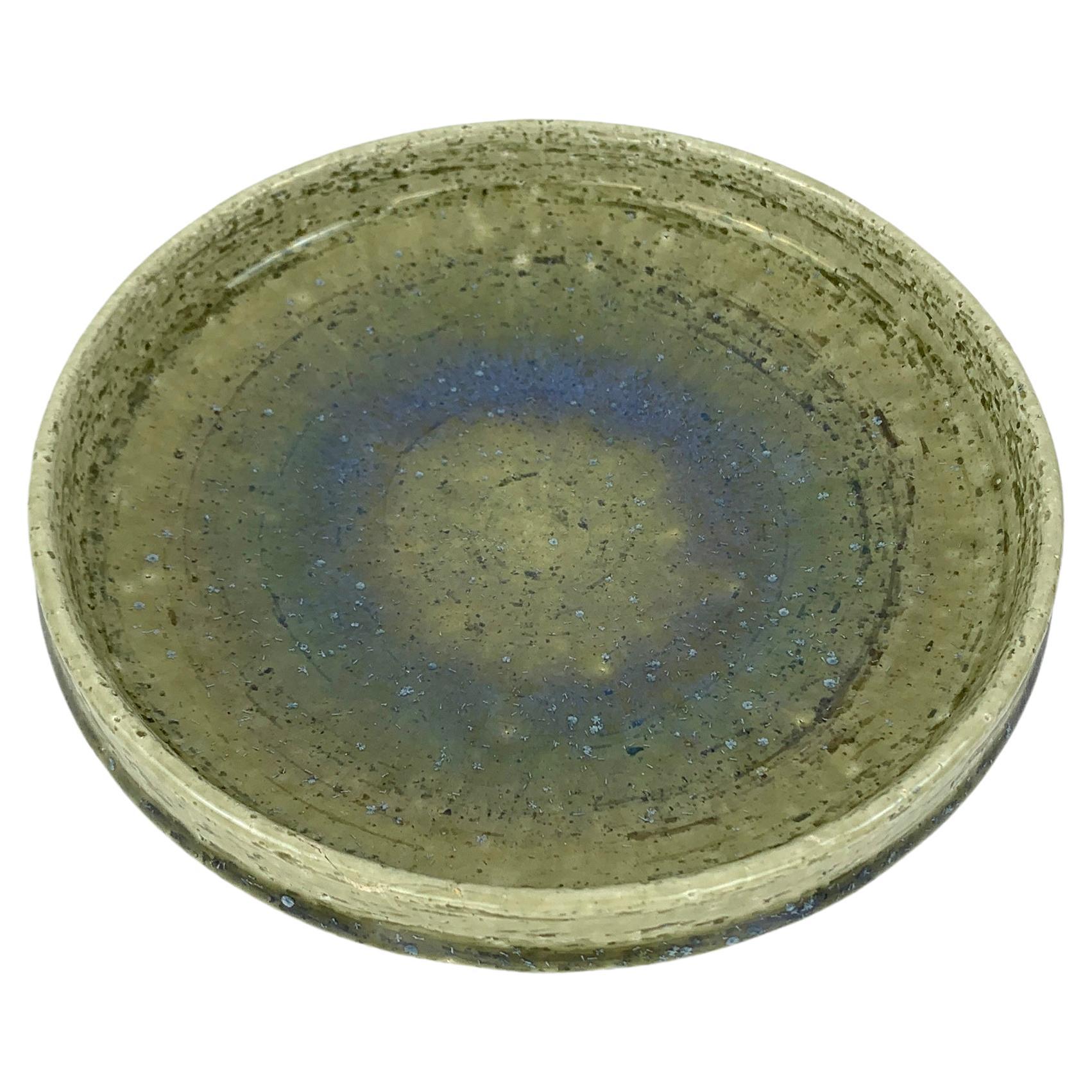 Danish Ceramic Dish Bowl Palshus Denmark Per & Annelise Linnemann-Schmidt For Sale