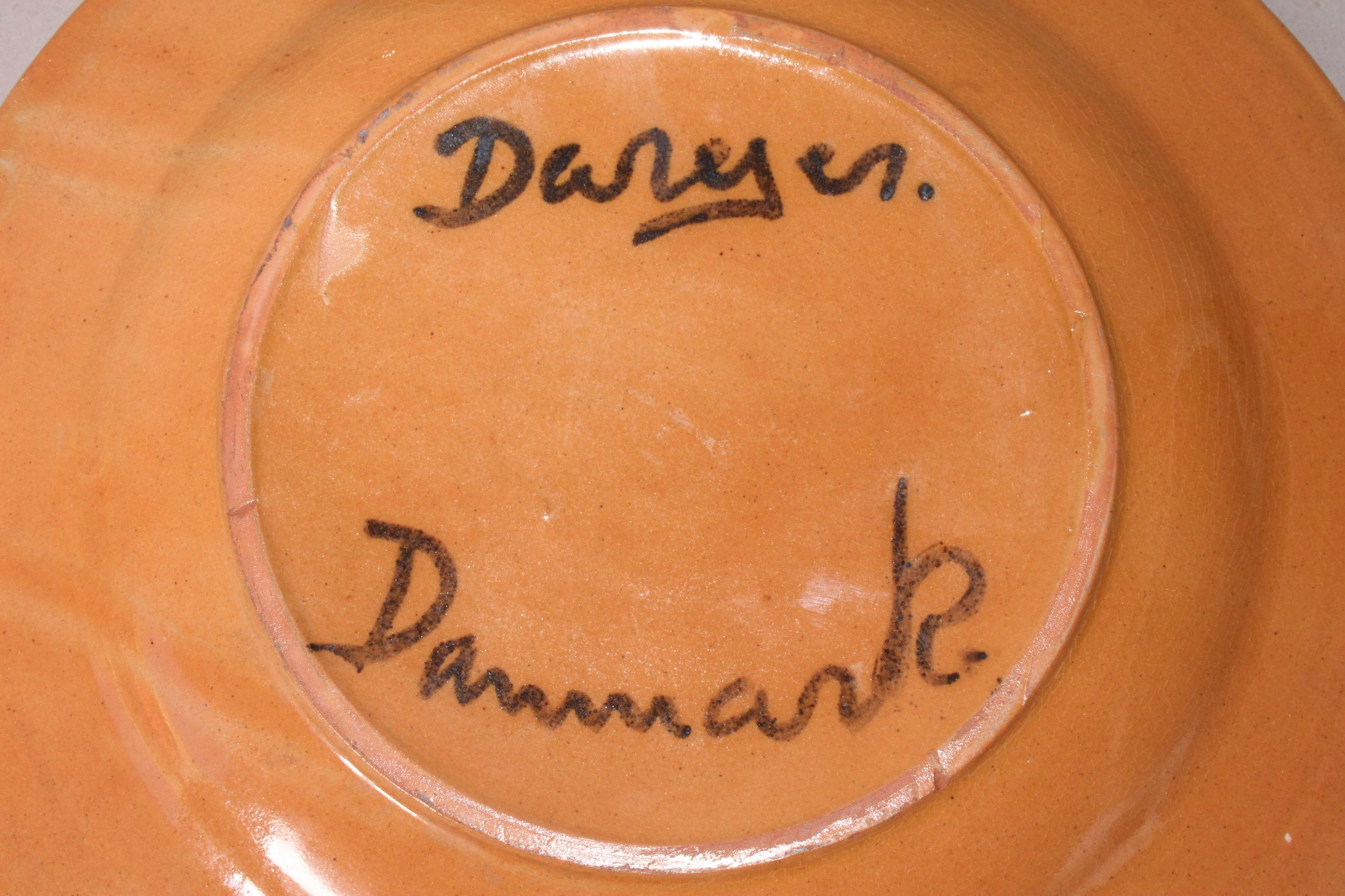 Danish Ceramic Dish In Good Condition In grand Lancy, CH