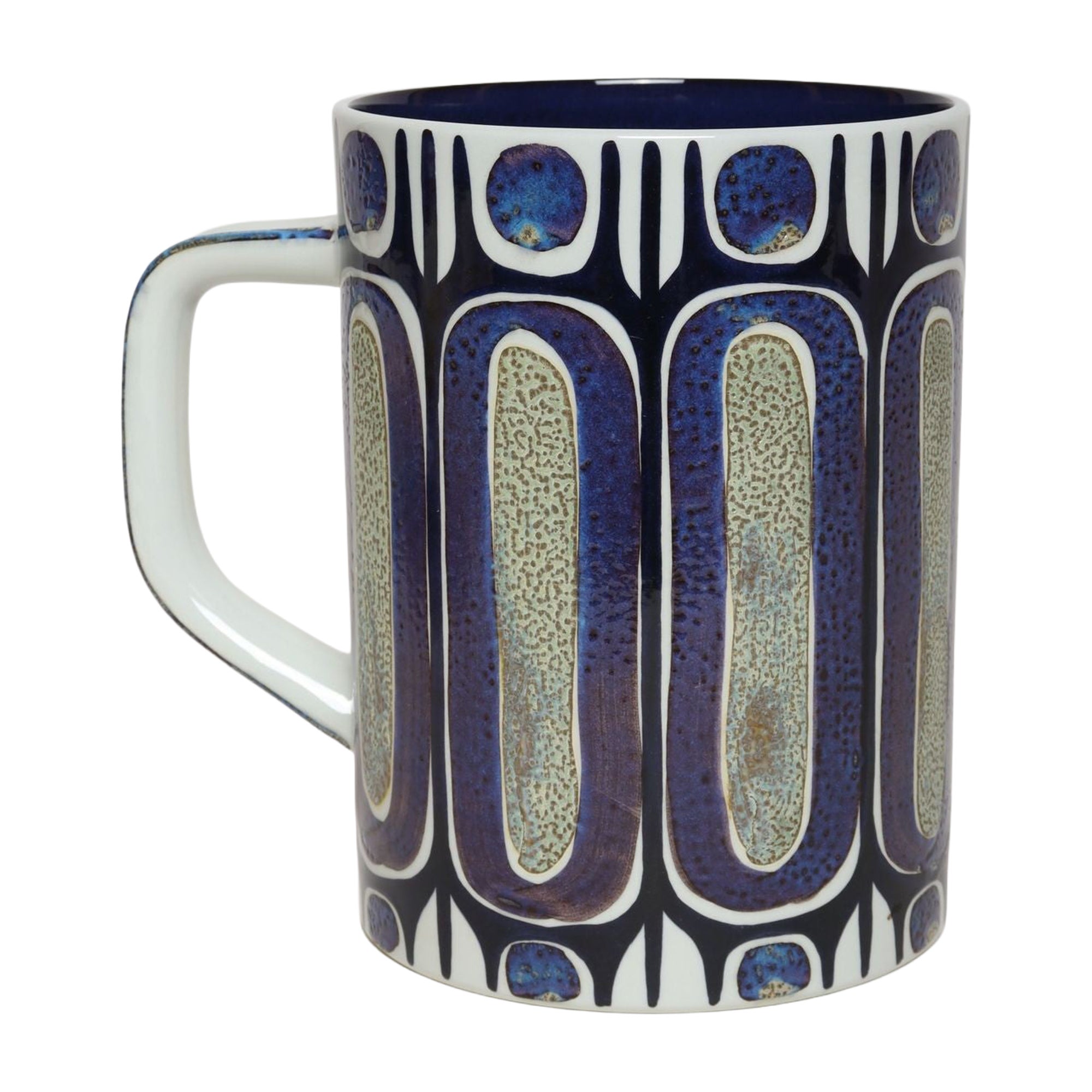 Danish Ceramic Fajence Oversized "Tenera" Mug / Vase German by Royal Copenhagen