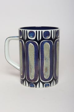 Danish Ceramic Fajence Oversized "Tenera" Mug / Vase German by Royal Copenhagen