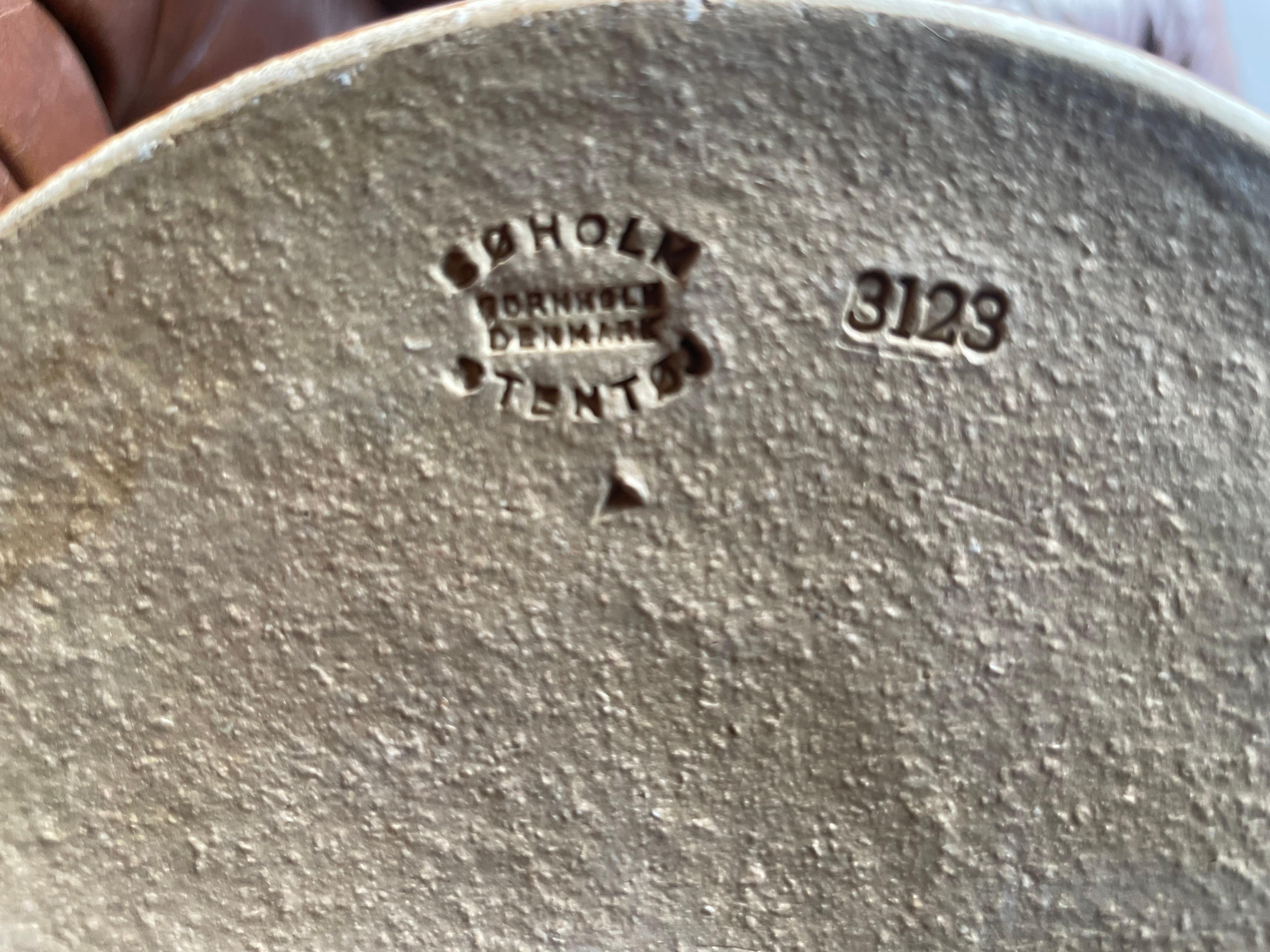 Danish Ceramic Floor vase by Søholm 1970´s For Sale 5