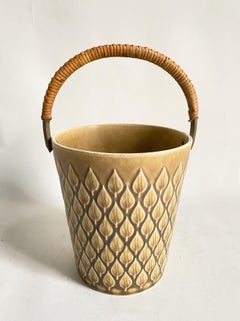 Danish Ceramic Ice Bucket by Jens Harald Quistgaard for Kronjyden Nissen, 1960s