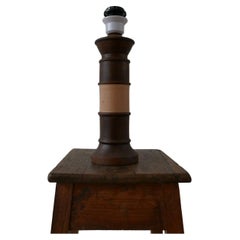 Danish Ceramic Mid-Century Table Lamp