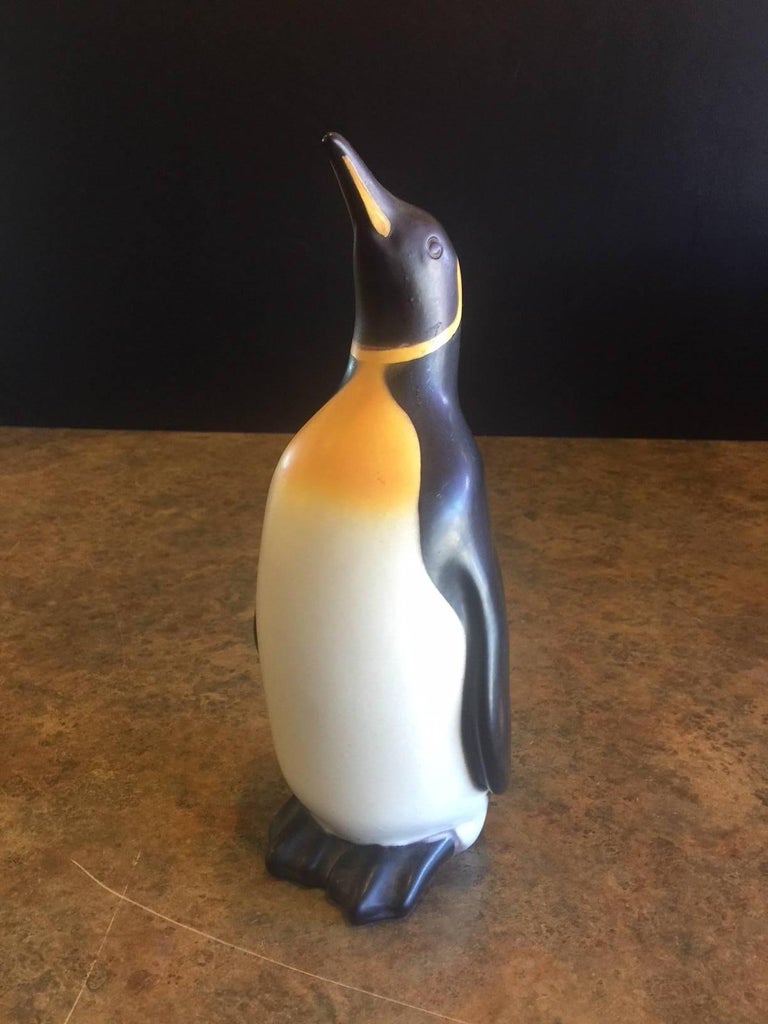Danish Ceramic Penguin Bank by Knabstrup at 1stDibs pondus the
