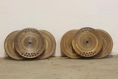 Dänische Keramik-Wandleuchter von Axella, 1970er Jahre, 2er-Set, Wandleuchte