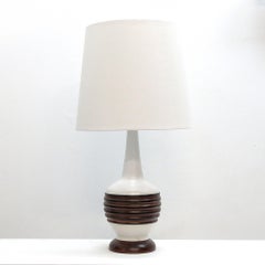 Danish Ceramic Table Lamp, 1950