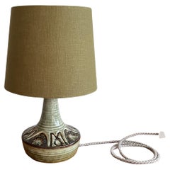 Danish Ceramic Table Lamp by Arne Finne & Noomi Backhausen for Søholm Keramik