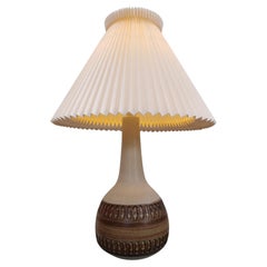 lampada da tavolo in ceramica danese di Soholm, Danimarca anni '60