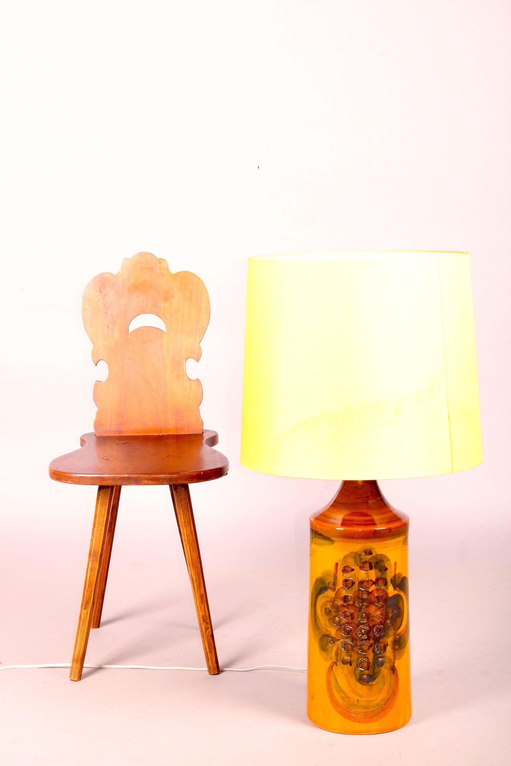 Danish Ceramic Table Lamp 1