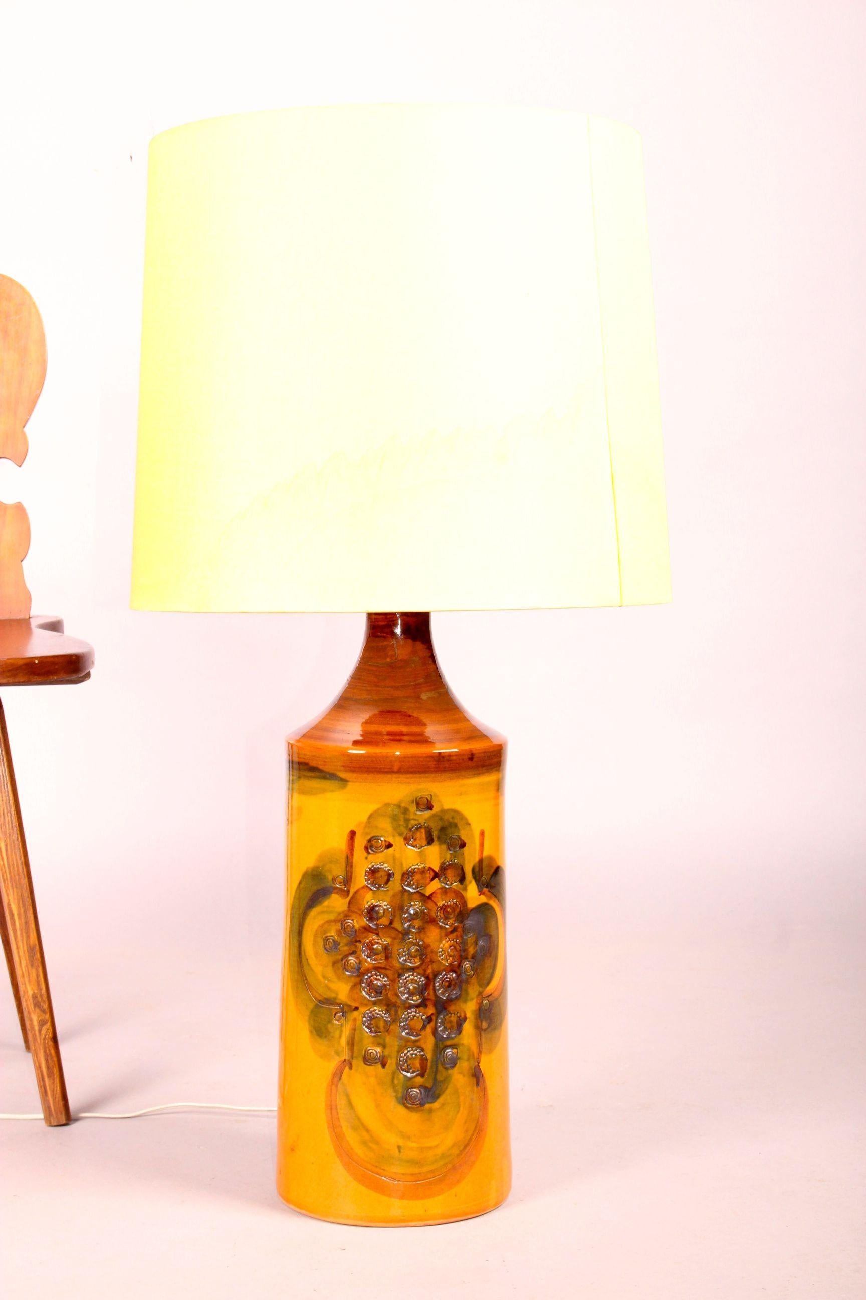 Danish Ceramic Table Lamp 2