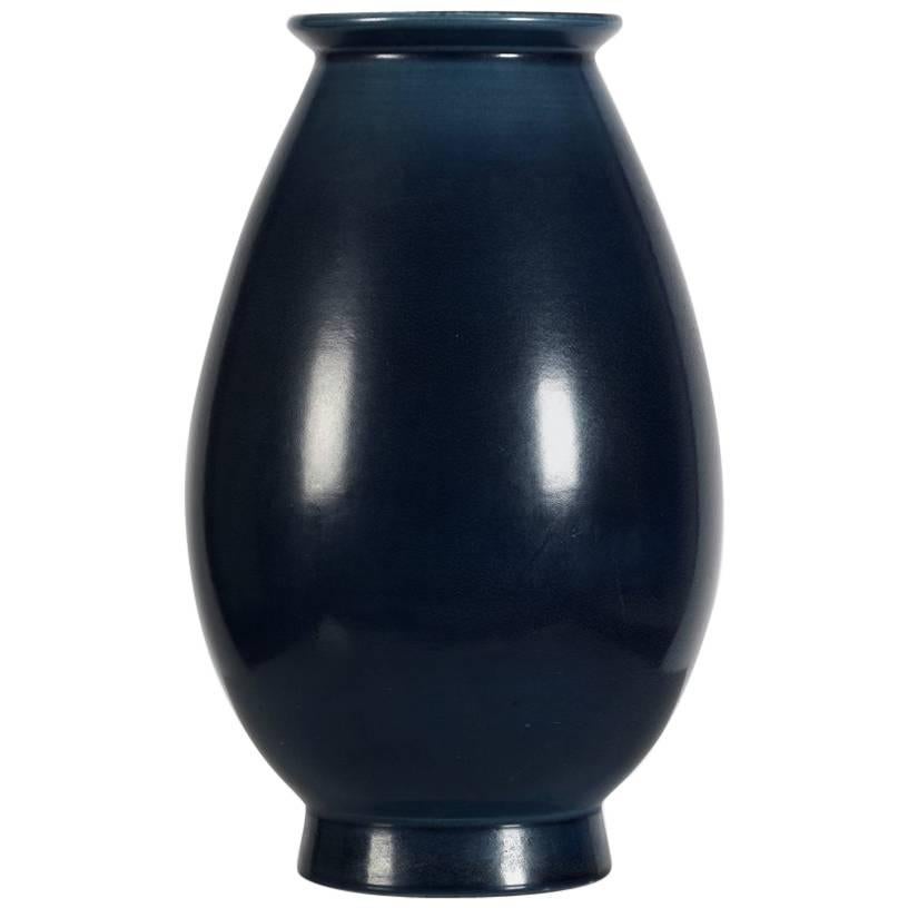 danish ceramic vase by Aluminia