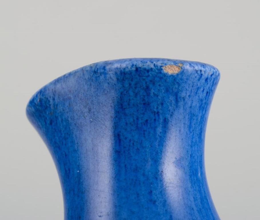 Danese Ceramista danese, vaso unico nello stile di Arne Bang. Metà del XX secolo. in vendita
