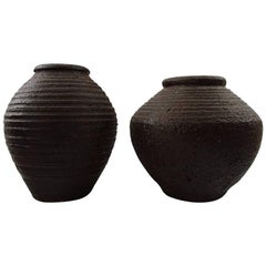 Danish ceramist, Two Ceramic Vases