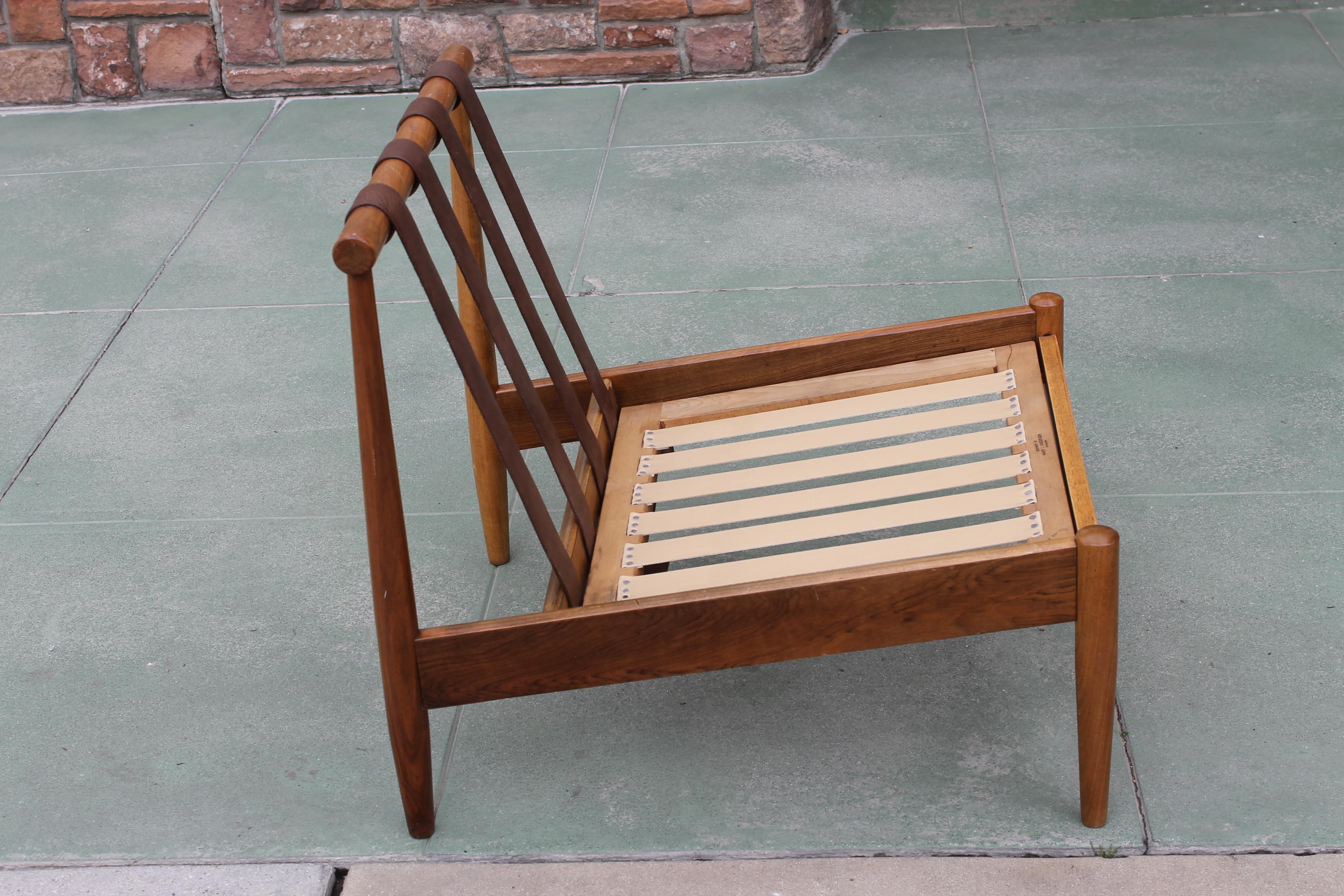 Mid-Century Modern Danish Chair Designed by Hans C. Andersen