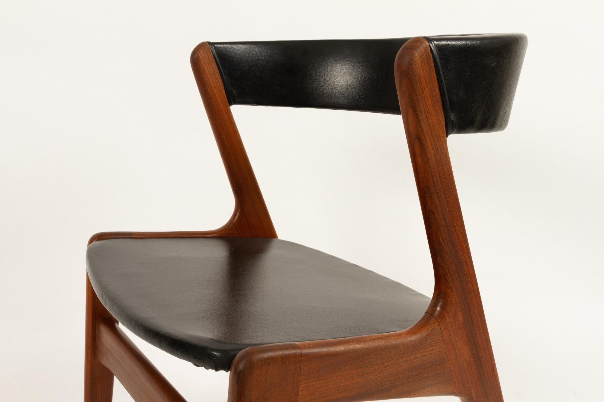 Danish Chair in Solid Teak, 1960s 6