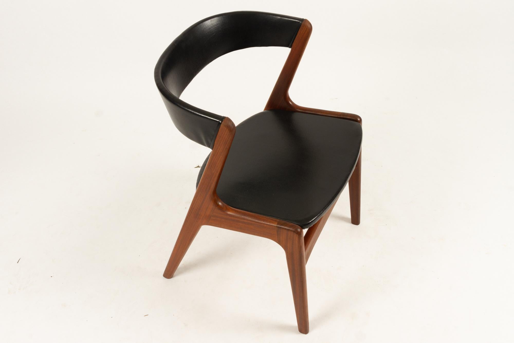 Danish Chair in Solid Teak, 1960s 7