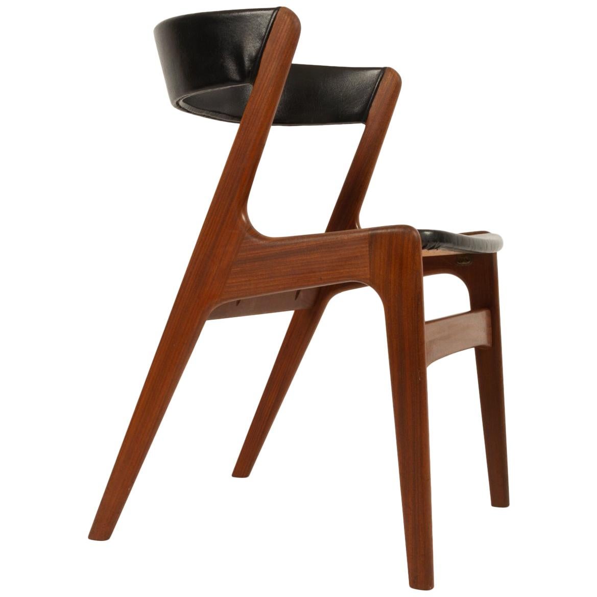 Danish Chair in Solid Teak, 1960s