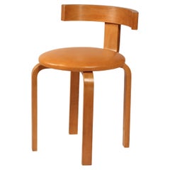 Danish Chair or stool by Georg Petersens for Mobelfabrik in Style of Alvar Aalto