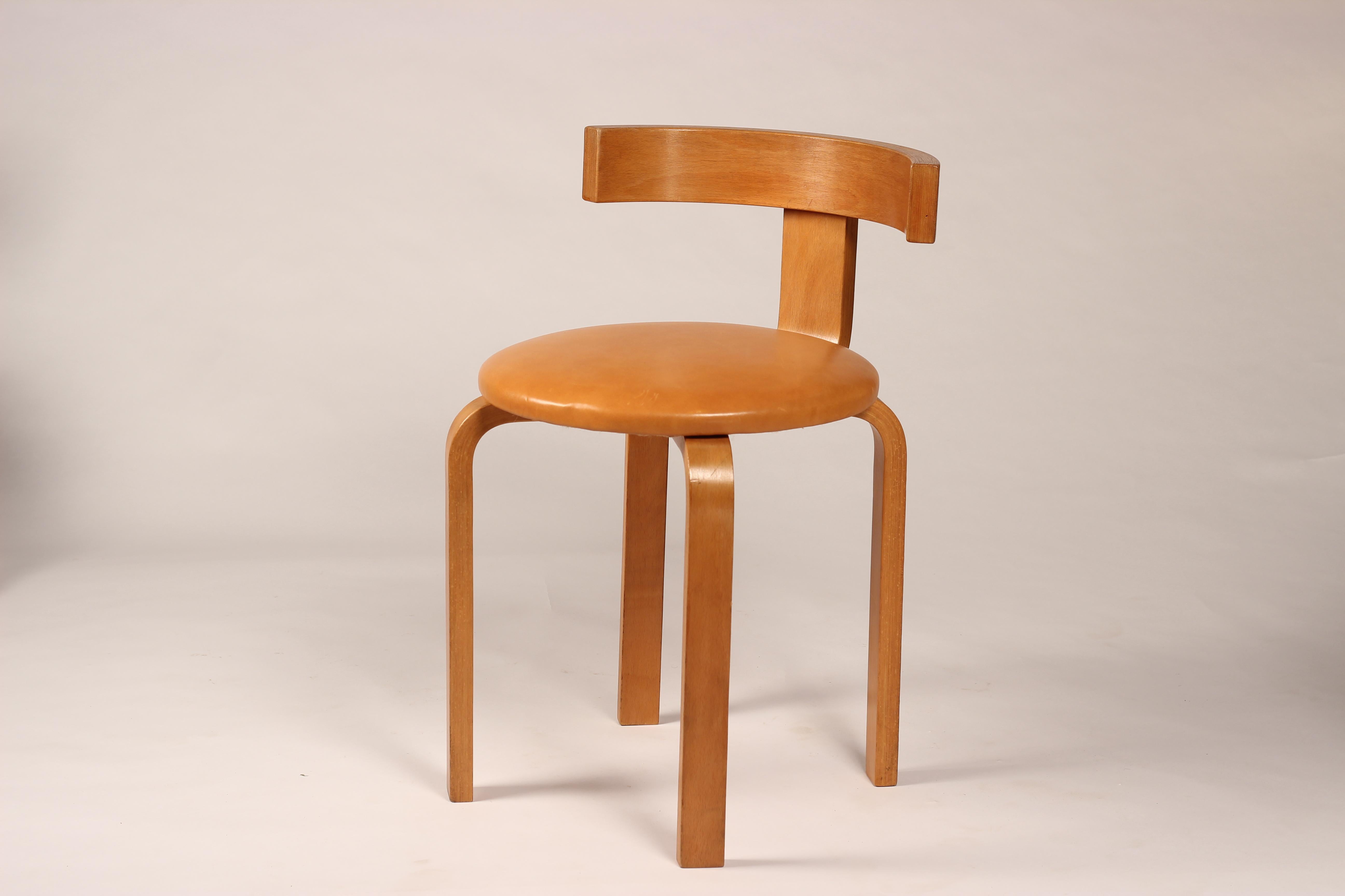 Danish Chairs by Georg Petersens for Mobelfabrik in Style of Alvar Aalto 1