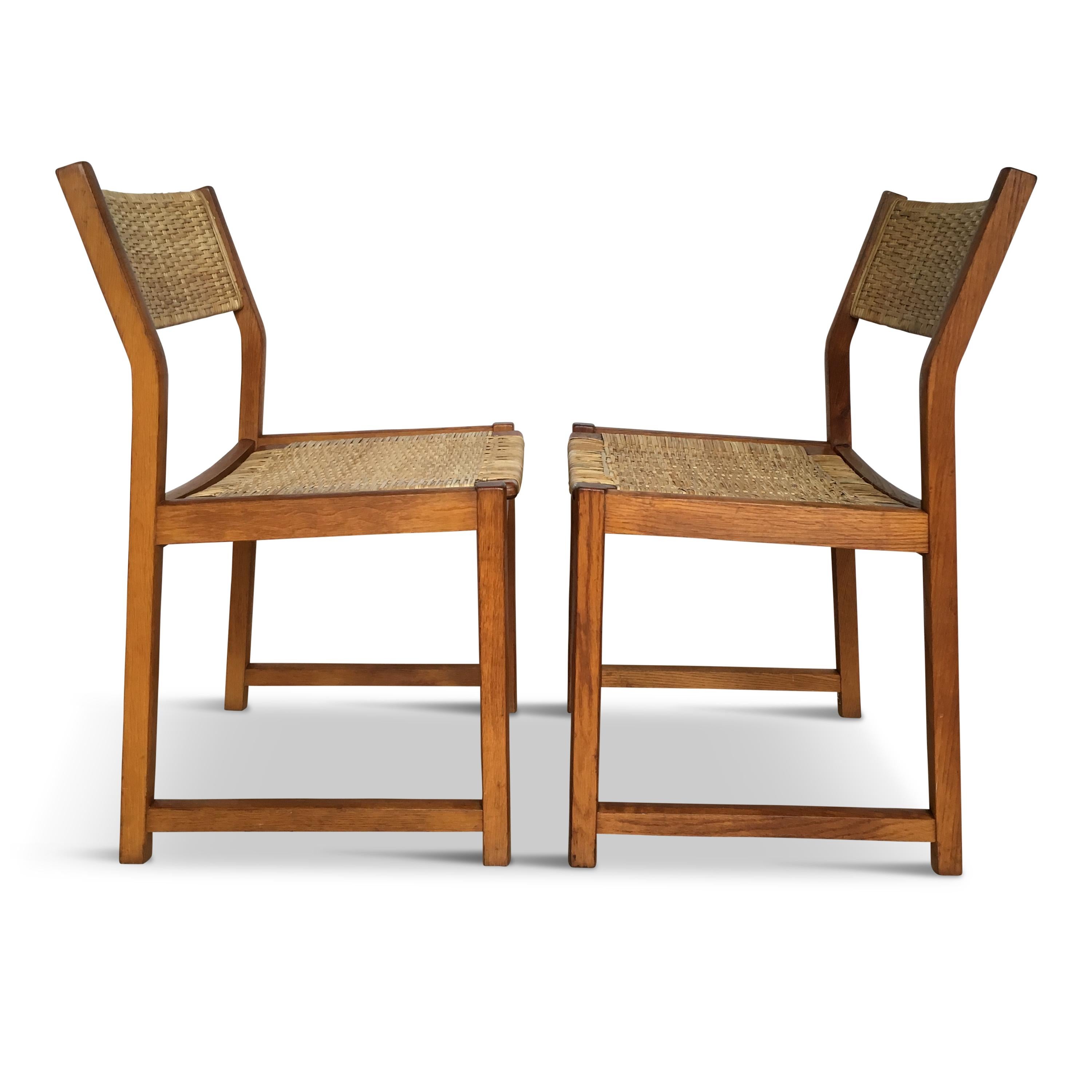 Mid-20th Century Danish Chairs by Peter Hvidt & Orla Mølgaard Nielsen for Søborg Møbelfabrik For Sale