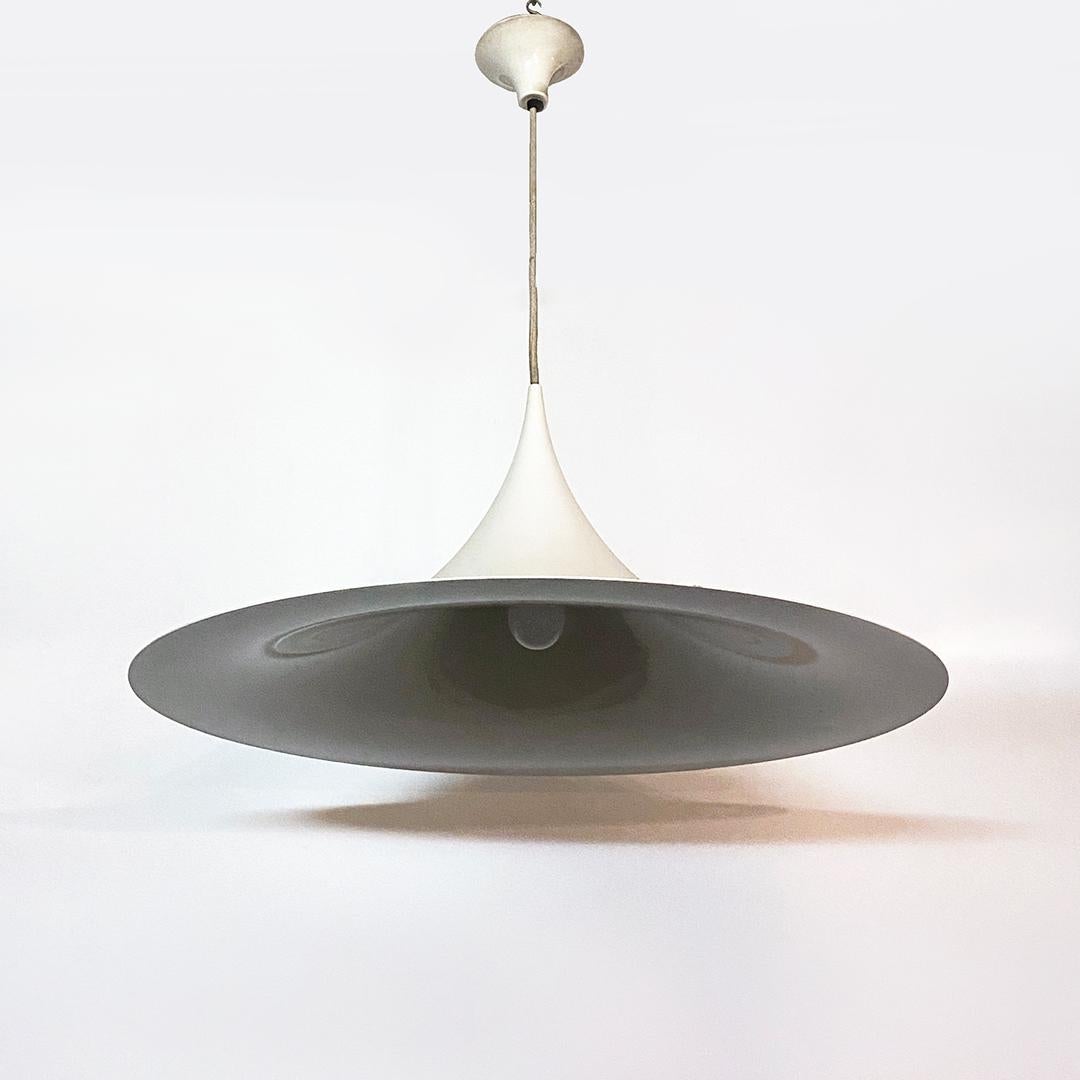 Mid-Century Modern Danish chandelier Semi by Claus Bonderup & Torsten Thorup for Fog & Mørup, 1968