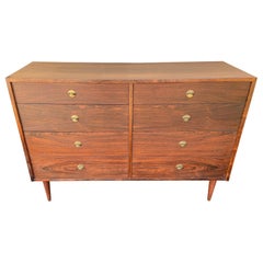 Danish Chest of 8 Drawers with Brass HAndles