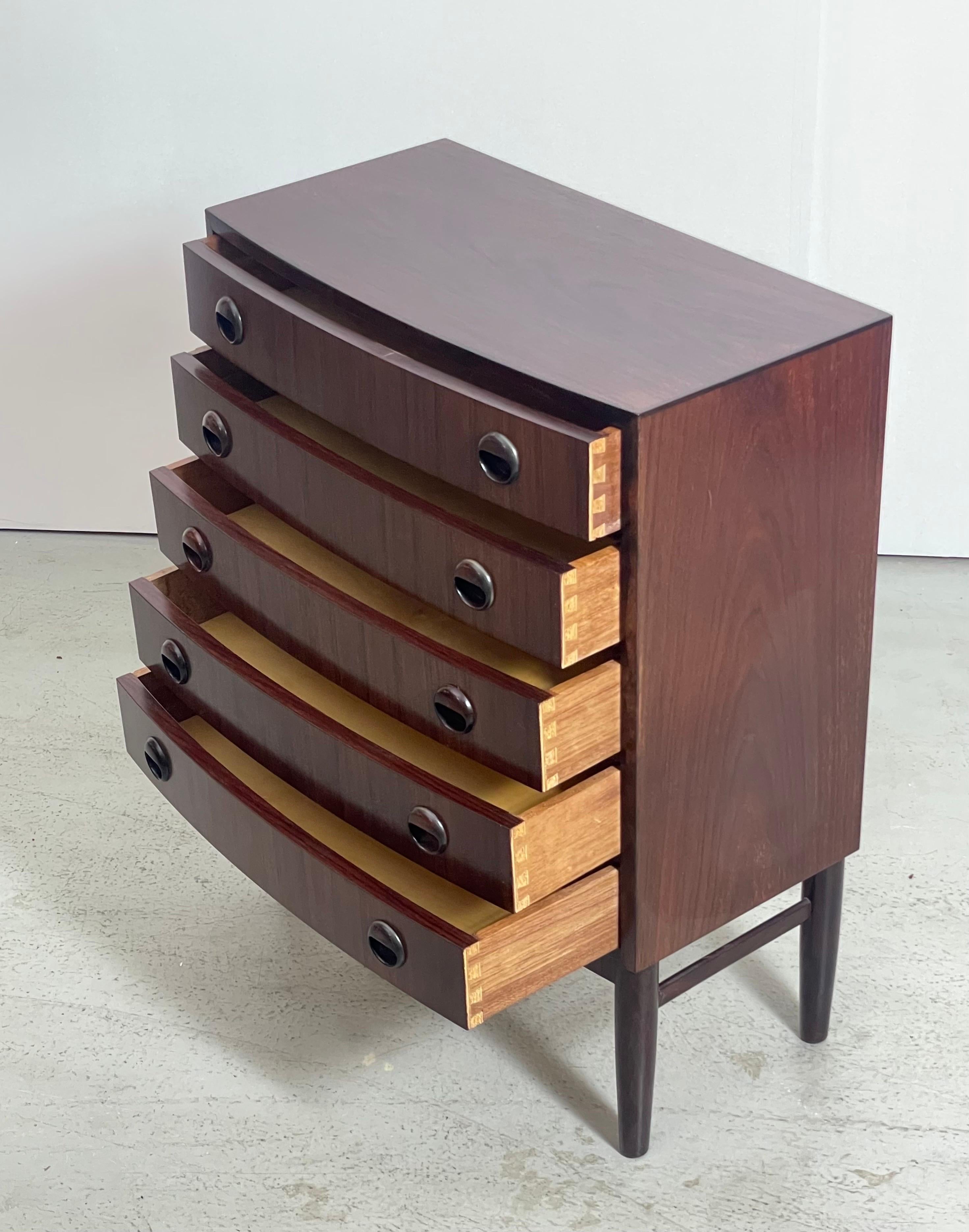 Danish Chest of Drawers in Palisander by Kai Kristiansen 1960s For Sale 6