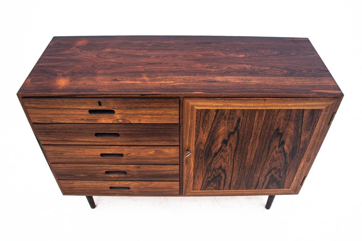 Danish Chest of Drawers, Rosewood, 1960s In Good Condition In Chorzów, PL