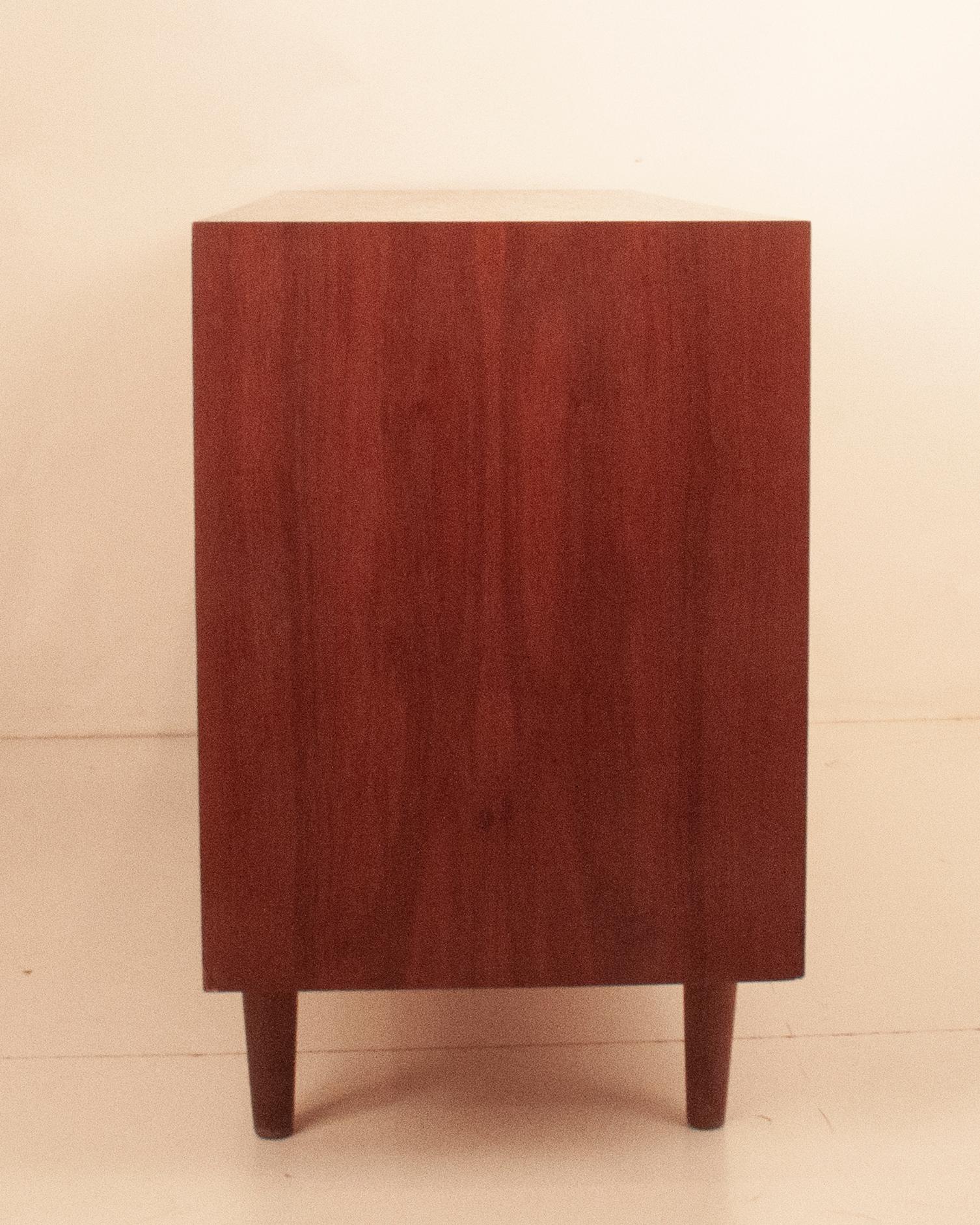 Danish Chest of Drawers Teak Wood by Carlo Jensen for Hundevad, 1950s For Sale 2