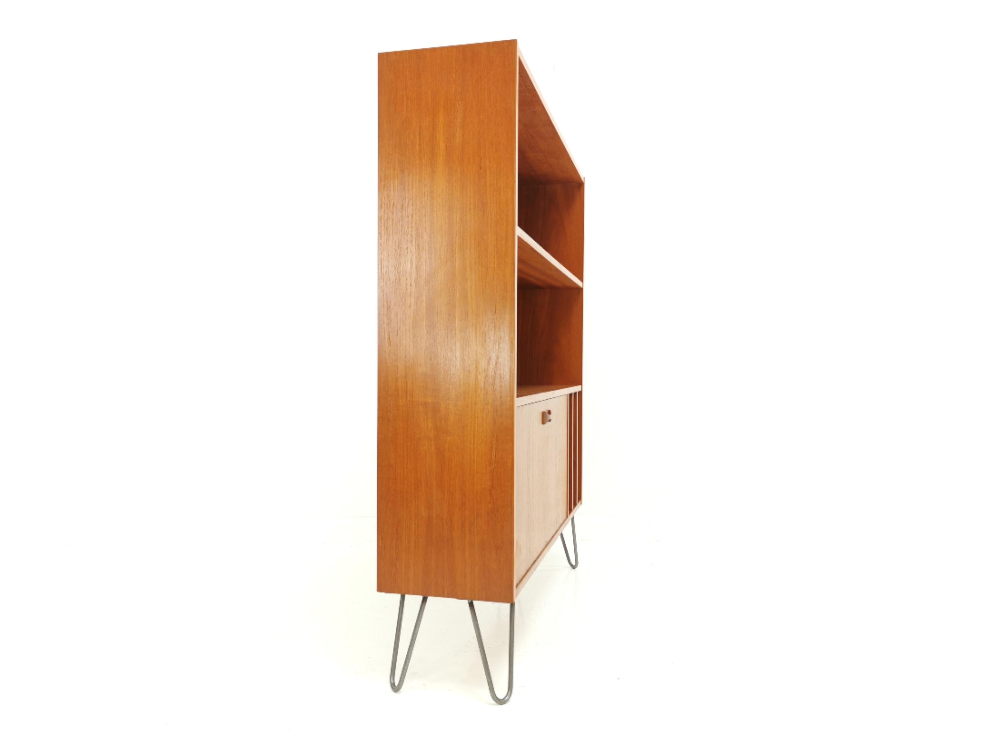 Danish Clausen & Son Teak Bookcase Cabinet 1960s-1970s Midcentury 3