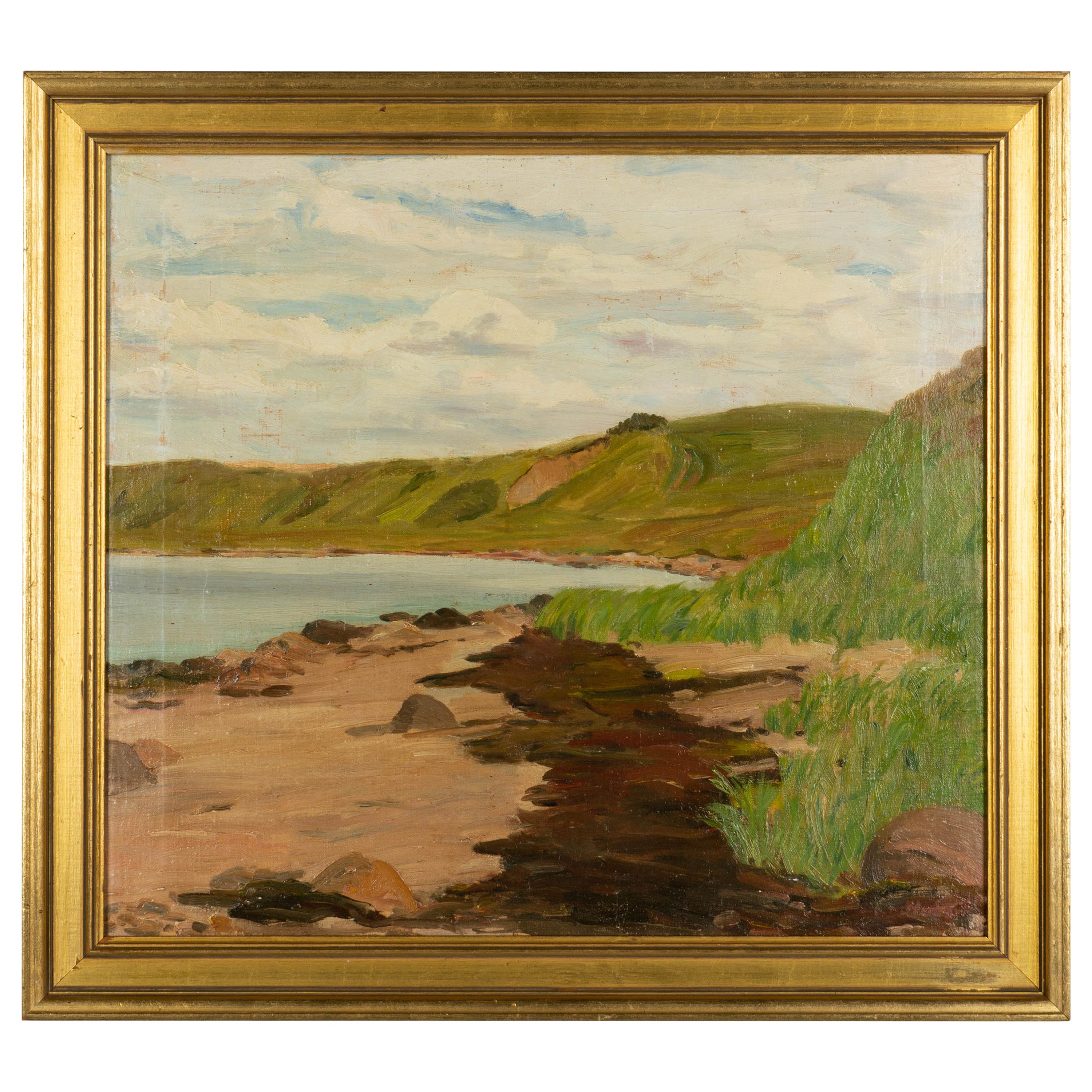 Danish Coastal Landscape Painting