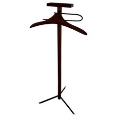 Danish Coat Rack Butler Gentleman’s Hanging Stand Mid Century Sculpture
