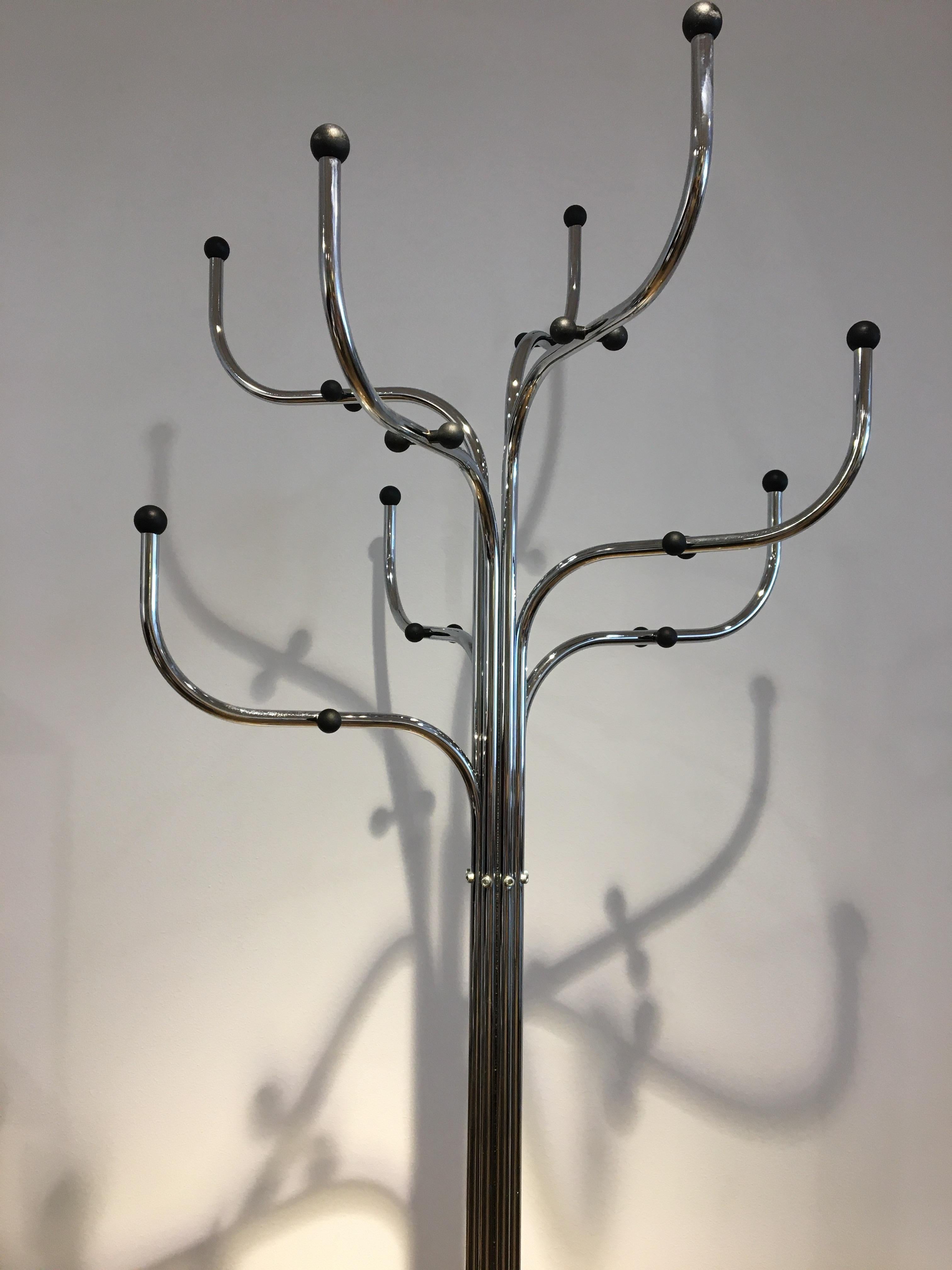 Danish 'Coat Tree' in Chromed Steel Designed by Sidse Werner 8