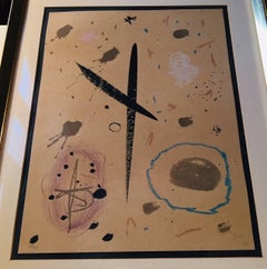 Danish Cobra Lithograph in Colors by Sonja Ferlov Mancoba