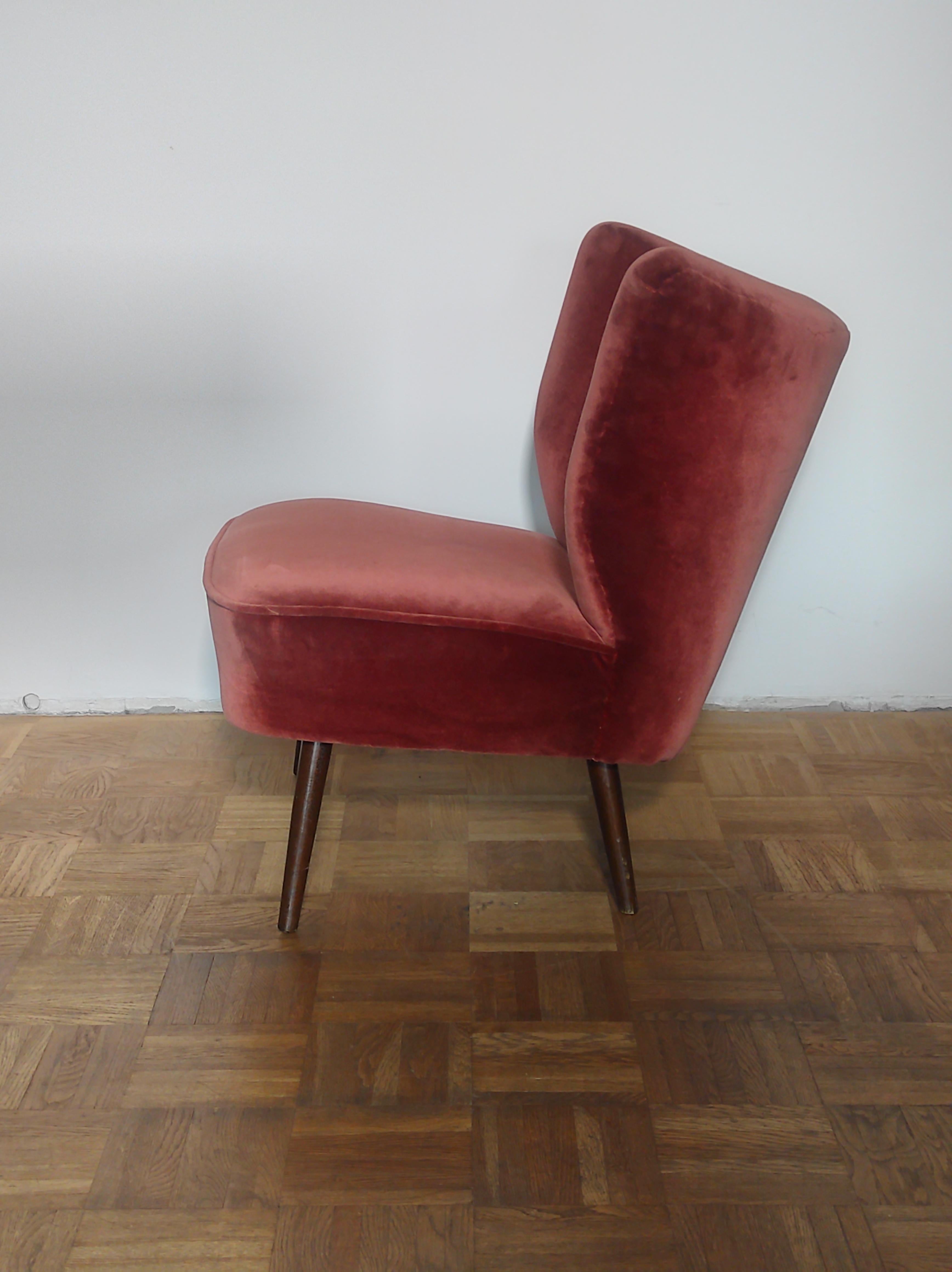  Danish Cocktail Chair 1960s For Sale 1