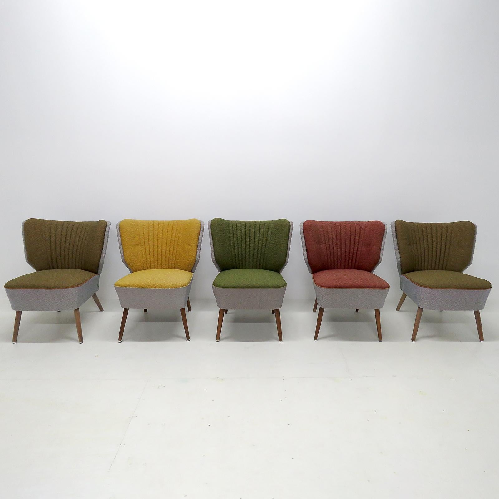 Danish Cocktail Lounge Chairs, 1950 5