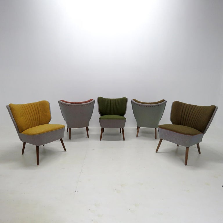 Danish Cocktail Lounge Chairs, 1950 For Sale 3