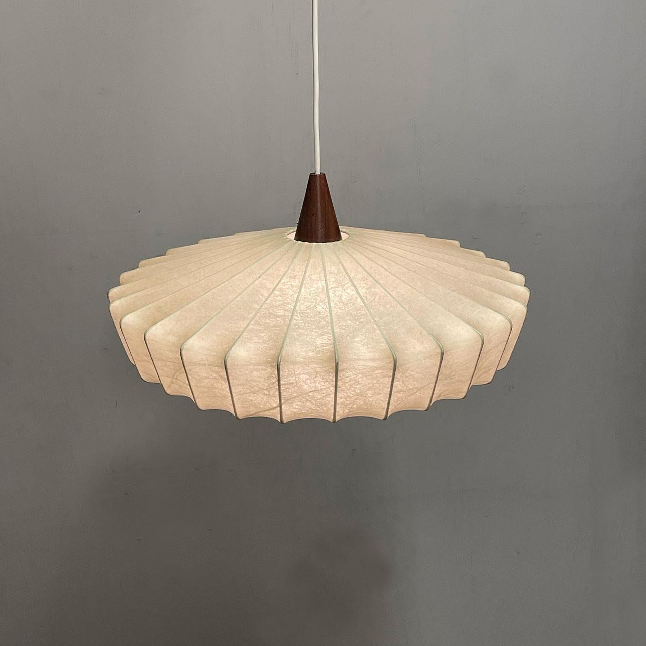 20th Century Danish Cocoon Pendant Lamp, 1950s