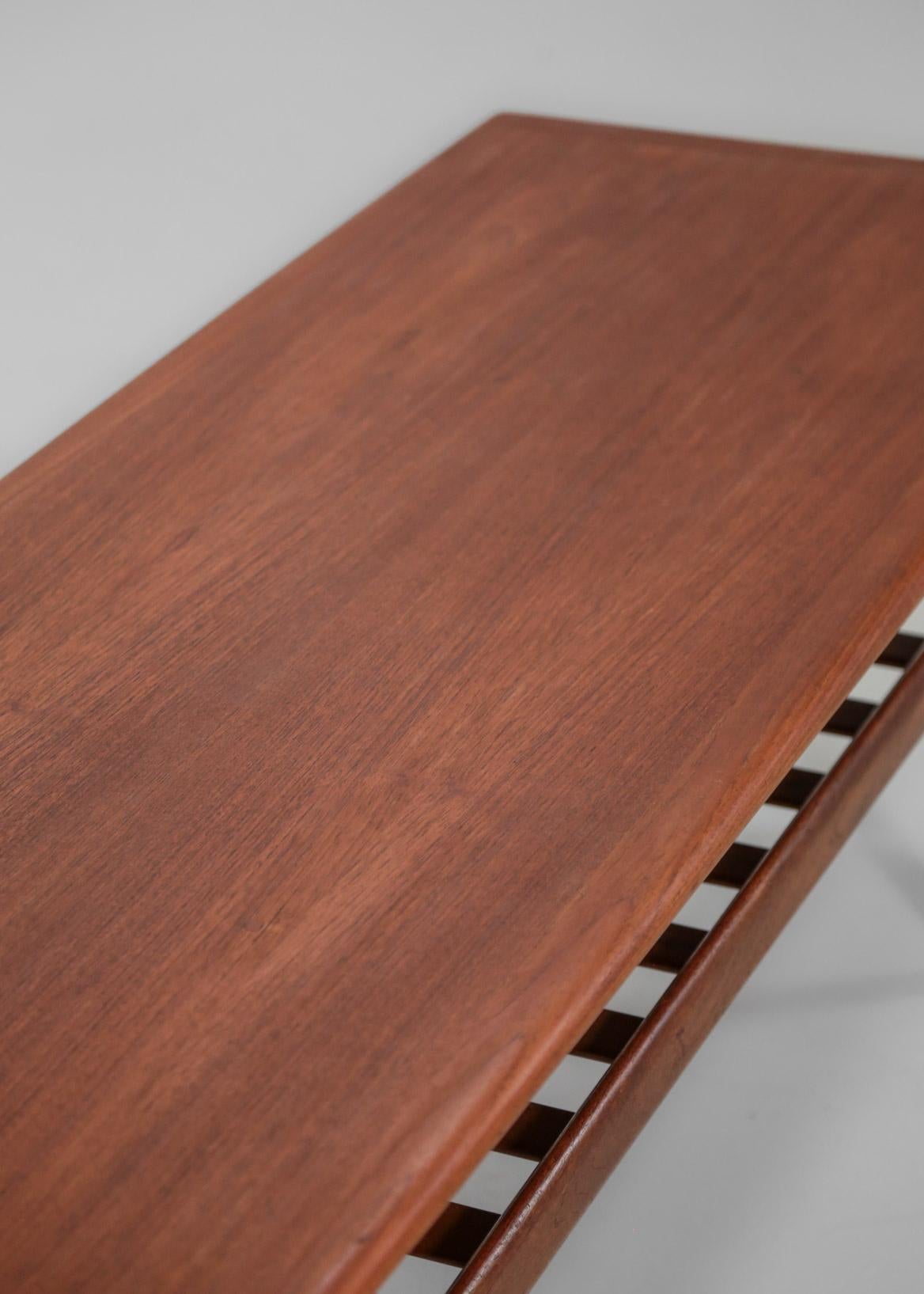 Teak Danish Coffee Table by Grete Jalk for Glostrup