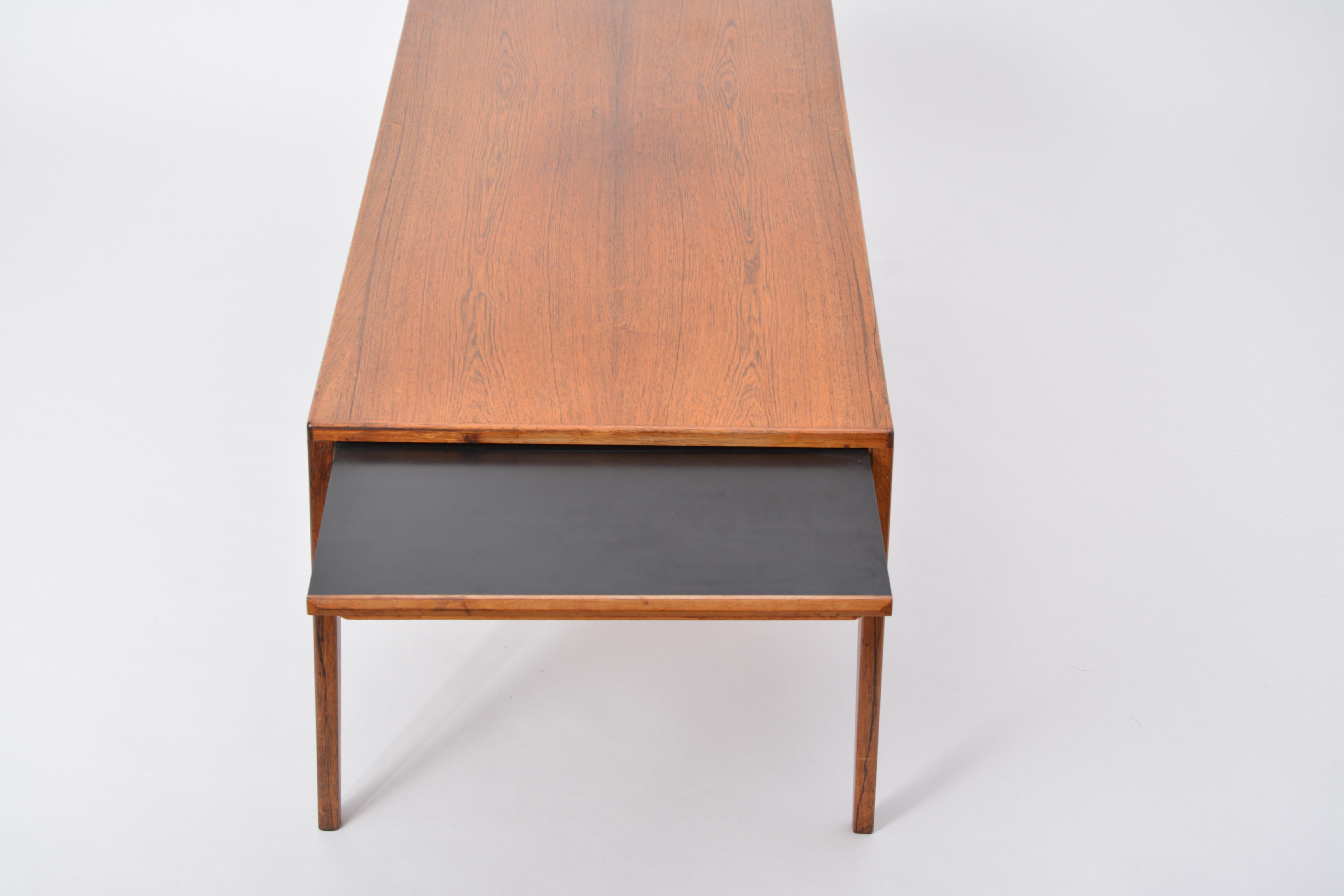 Extendable Danish Mid-Century Modern coffee table by Johannes Andersen 6