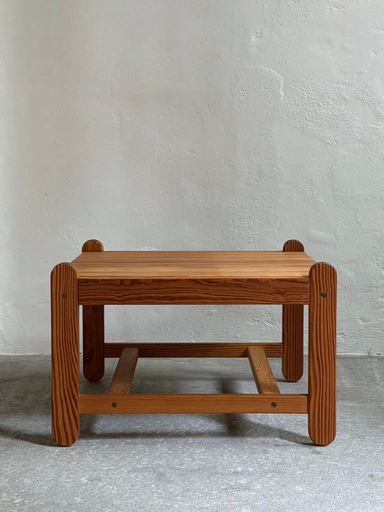 Late 20th Century Danish Coffee Table in Pine by Peter O. Schiønning for N. Eilersen 1970 For Sale