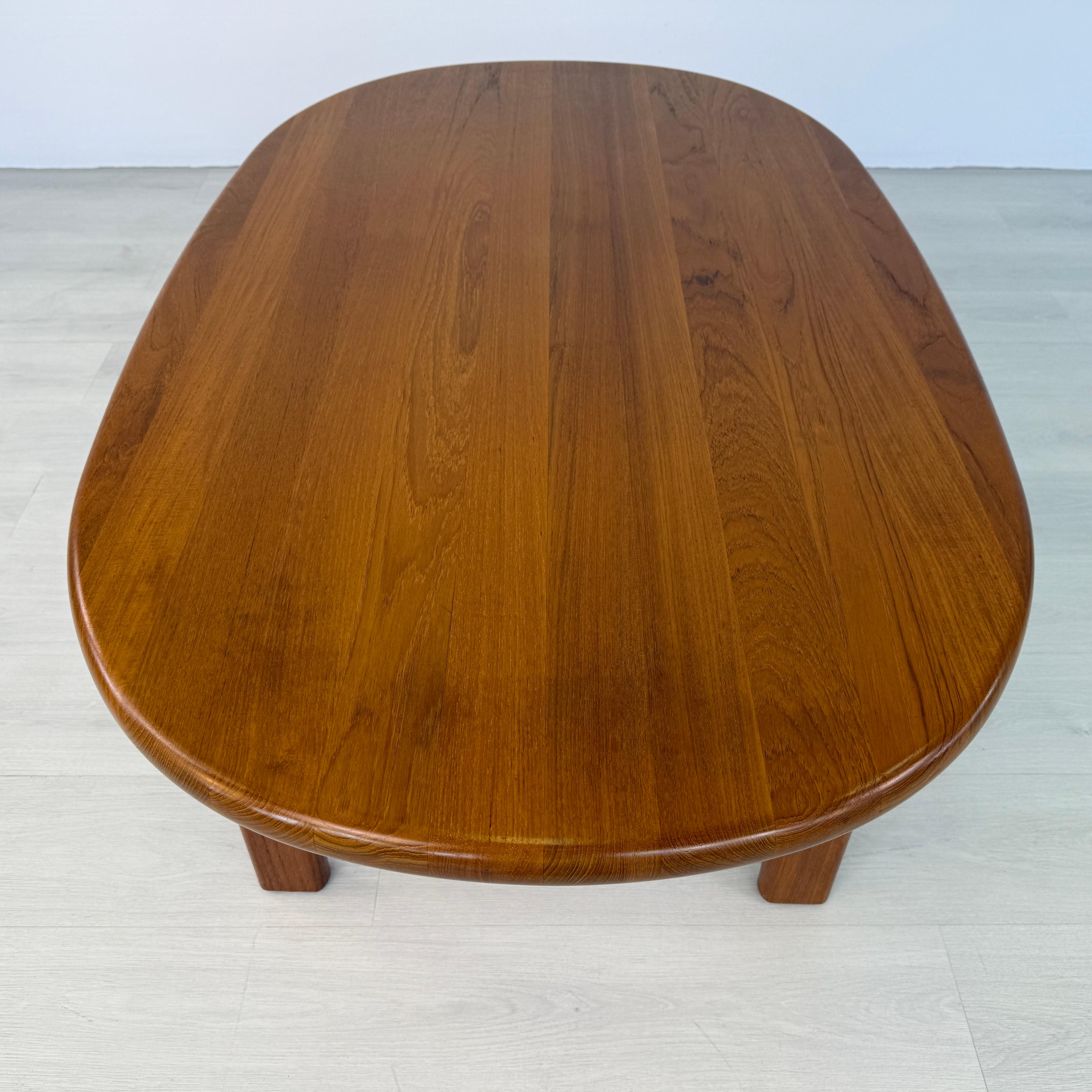 Teak Danish Coffee table Niels Bach Randers Möbel For Sale